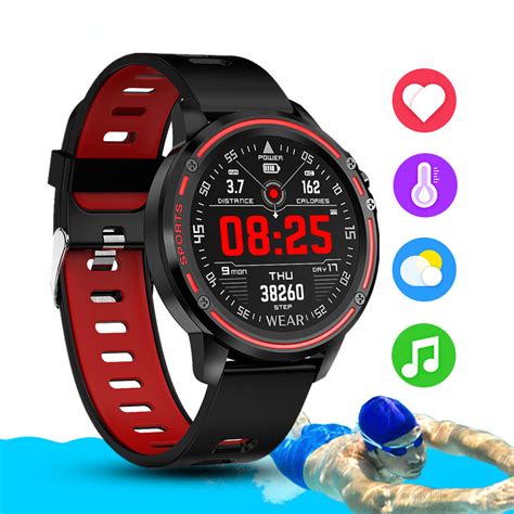 L8 Smart Watch Men Ip68 Waterproof Reloj Hombre Mode Smartwatch With