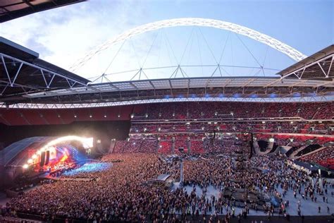 A concert at Wembley Stadium | Wembley | Pinterest | Concerts, Wembley