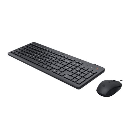 Hp 150 Usb Wired Keyboard And Mouse Combo 240j7aa ₹89900