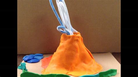 Volcano In Clay Mation Youtube