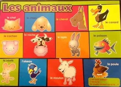 Learn Foreign Language Skills Les Animaux
