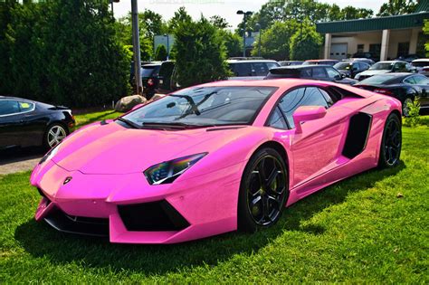 Cars Through The Eyes Of Yours Truly Pink Lamborghini Pink Rims