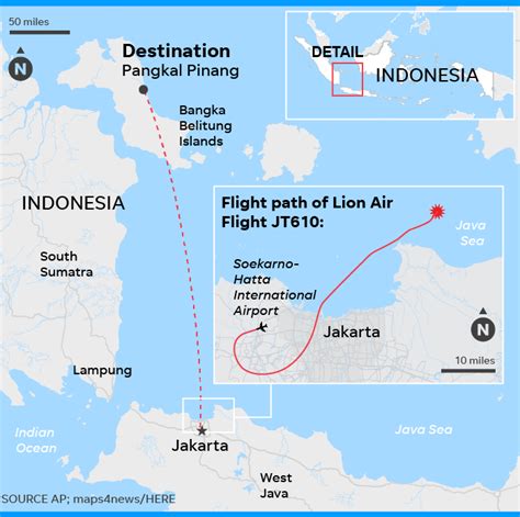 Indonesia Plane Crash Lion Air Flight With 189 On Board Crashes Into Sea