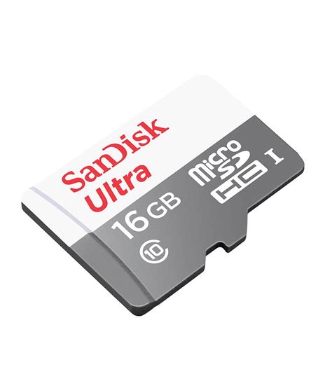 Maximize the performance of your camera or camcorder with the sandisk 8gb microsdhc memory card. SanDisk Ultra 16GB microSDHC class 10 48MB/s - Memory ...