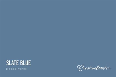 All About Color Slate Blue Codes Meaning And Pairings Creativebooster