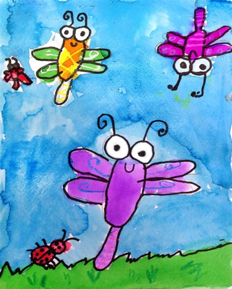 Cute Bug Painting Art Projects For Kids