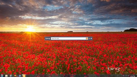 Get Bing Wallpapers And Search On Your Desktop With Bing