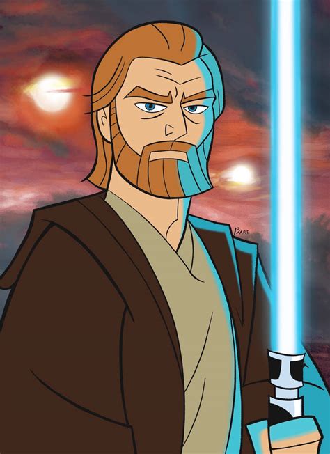 Obi Wan Kenobi Cw 2003 Style By Tyraknifesaurus On Deviantart