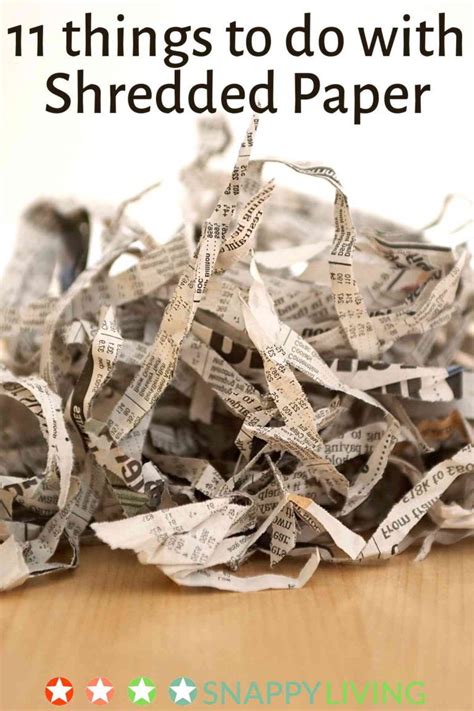 What To Do With Shredded Paper You Cant Recycle Shredded Paper