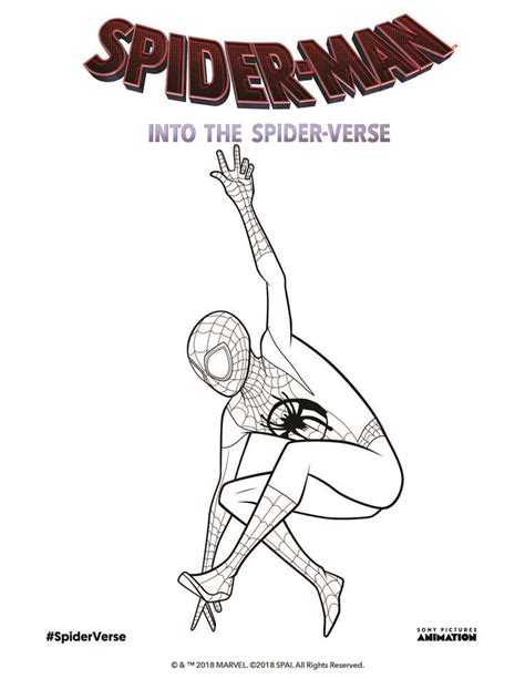 Spider Man Miles Morales Coloring Pages Printable