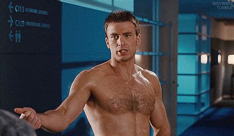 Male Celebrities The Sexiest Men Of All Time Chris Evans Shirtless