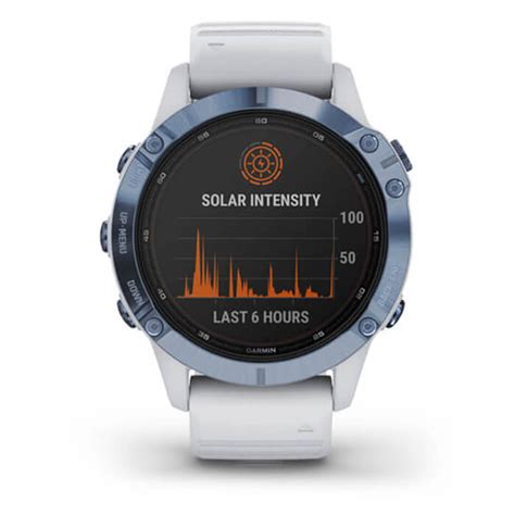 The garmin fenix 6 pro further refines the formula already tried and tested in the garmin fenix 5. Garmin Fenix 6 Pro Solar, Cobalt Blue w/Whitestone band ...