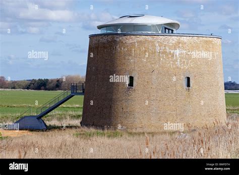 Martello Tower Y Converted Into A Home Stock Photo Alamy