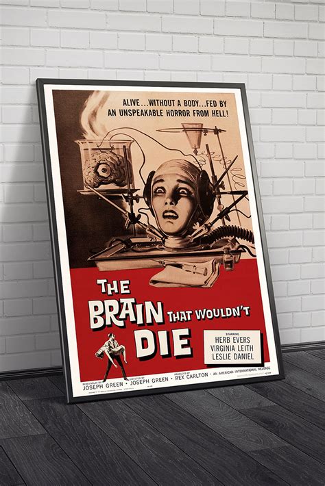 Movie Poster The Brain That Wouldnt Die 1962 Framed