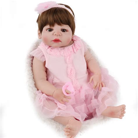 Npkdoll 22 Inch Reborn Doll Full Body Silicone Like Newborn Baby Best