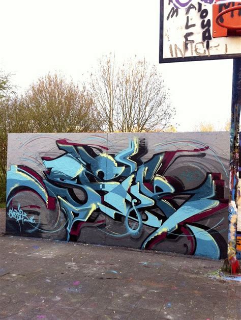 ~ Blue Day By Setik01 On Deviantart Graffiti Piece Graffiti Pictures