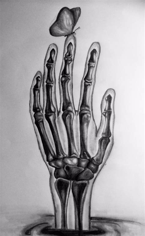 Skeleton Hand Hand Reaching Out Drawing Skeleton Hands Art