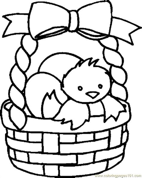 Easter Basket Clipart Black And White Clipart Best