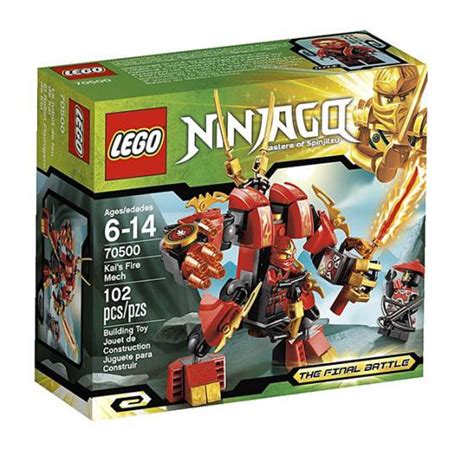 Lego Ninjago The Final Battle Kais Fire Mech Set 70500