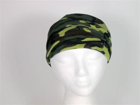 100 Cotton Camouflage Headband Cotton Camo Head Wrap Cotton