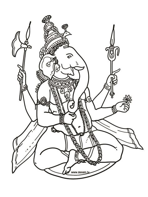 Escape to the country with 1.2 billion people with our difficult coloring pages on the theme of india. Coloring Pages Hindu Gods Ganesha Drawings | Ganesha ...