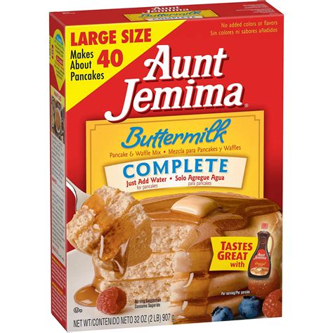 buy aunt jemima pancake mix buttermilk 2 lb online at desertcartuae