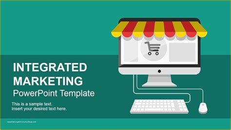 Free Powerpoint Templates Digital Marketing Of Integrated Marketing