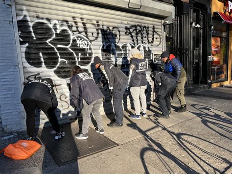 Nypd Chief Of Patrol On Twitter The Nypds Citywide Graffiti Clean Up