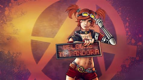 1138781 Illustration Cartoon Poster Borderlands 2 Gaige