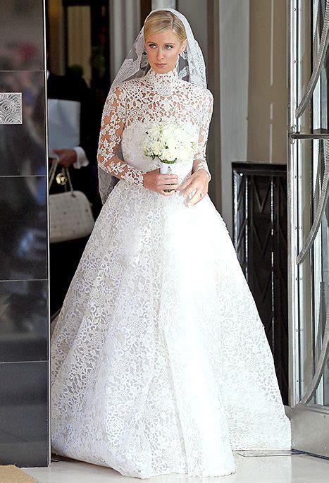 Gorgeous See Nicky Hiltons Oh So Elegant Valentino Wedding Dress