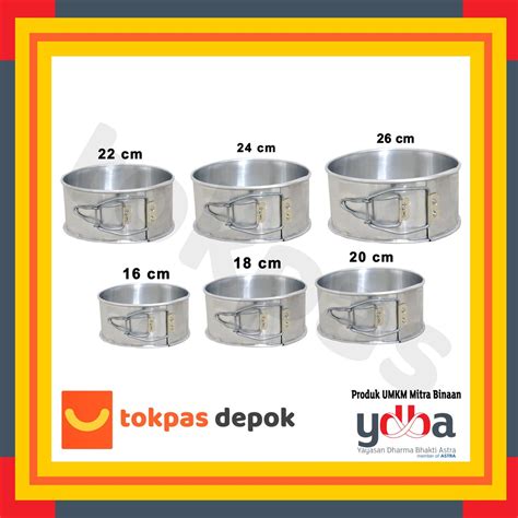 Jual Loyang Bongkar Pasang Bulat Diameter Cm Bolu Kue