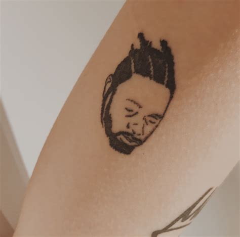 Kendrick Lamar Tattoo Ideas Handartdrawingideasdesignreference
