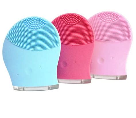 Skin Care Mini Electric Facial Cleaning Massage Brush Sonic Face