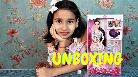 My New Barbie Doll Unboxing Learnwithpari Youtube