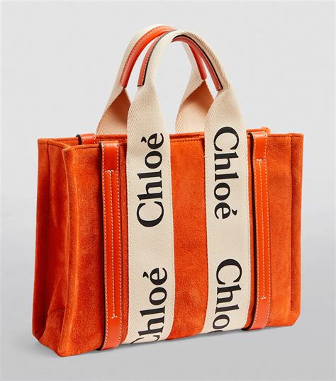 Chloé Small Suede Woody Tote Bag Harrods Au