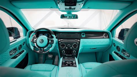 Mansory Rolls Royce Cullinan Coastline Interior 4k 5k Hd Cars
