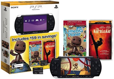 Playstation Portable 3000 With Littlebigplanet The Karate