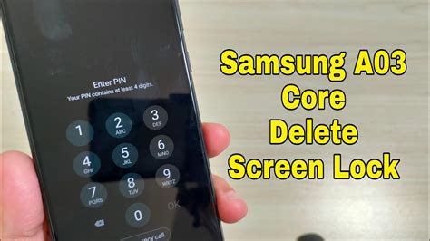 Hard Reset Samsung A03 Core Sm A032f Unlock Pattern Pin Password