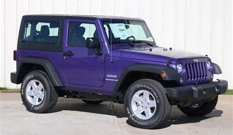 2017 purple jeep wrangler