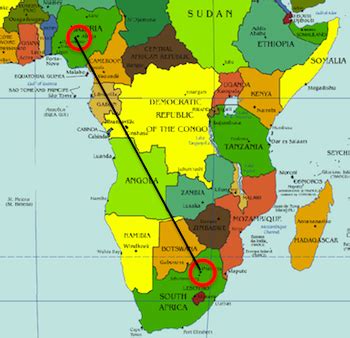 If you can't find something, try map of africa. Finding Major African Cities on a Map | Study.com