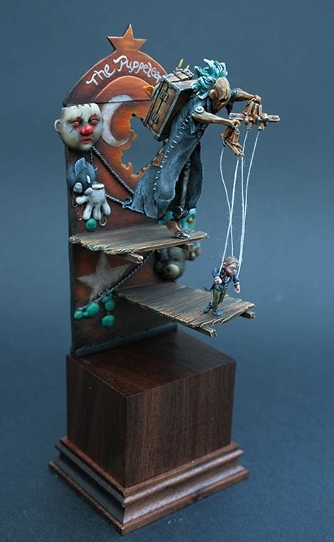 The Puppeteer By Debbie Volquarts · Puttyandpaint