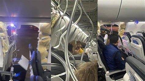 TERUNGKAP Ini Penyebab Pintu Pesawat Alaska Airlines Jebol Banyak Baut Lepas Penumpang