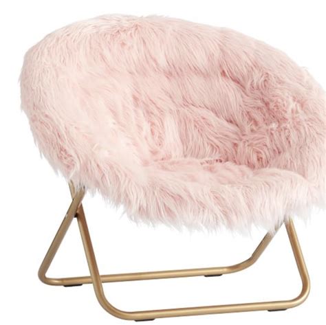 Pink Fluffy Chair Olivercope