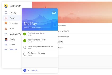 They are designed specifically for this. Microsoft To-Do is a new app that replaces Wunderlist ...