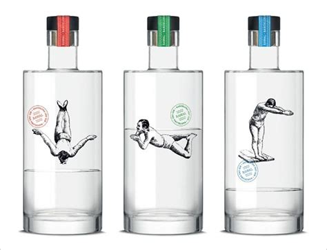 Cocktail Bars Gin Bottle Swimmers Honored As The Years Best Package