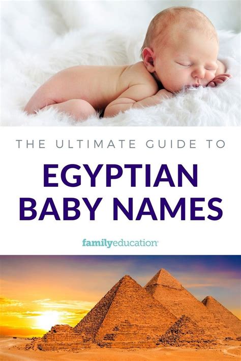 The Ultimate Guide To Egyptian Names In 2021 Egyptian