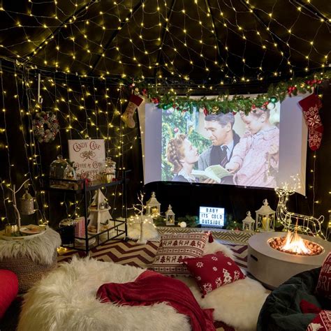 How To Create An Outdoor Cinema In Your Back Garden This Christmas