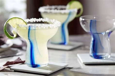 Libbey Blue Ribbon Stemless Margarita Glasses Tailgater Magazine