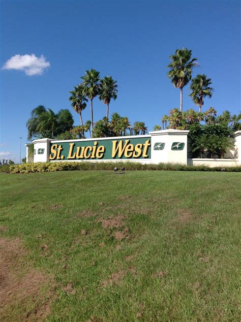 Saint Lucie West Is A Self Contained Community Within Port St Lucie On