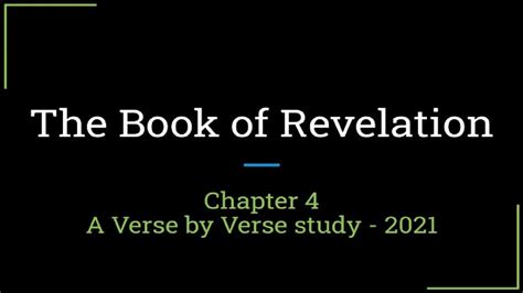 Revelation Chapter 4